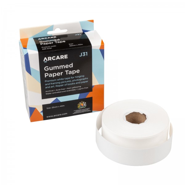 Arcare Gummed Paper Tape, ph-neutral