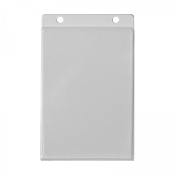 Wall Mounted Acrylic Sign Holder, portrait format