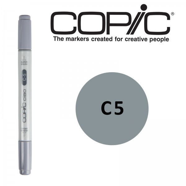 Copic ciao Retuschierstift - C5 - Cool Gray No. 5