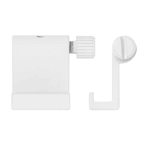 Picture Hook A for aluminium frames - white