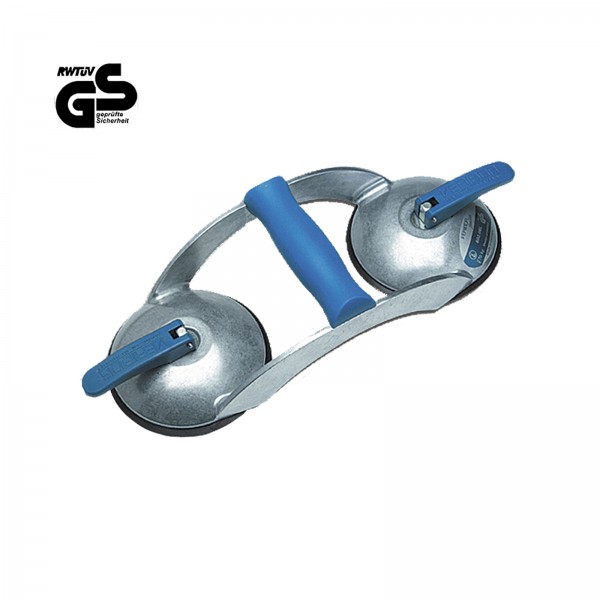 Dual suction cup cross-lifter (Lifting capacity parallel 70 kg)