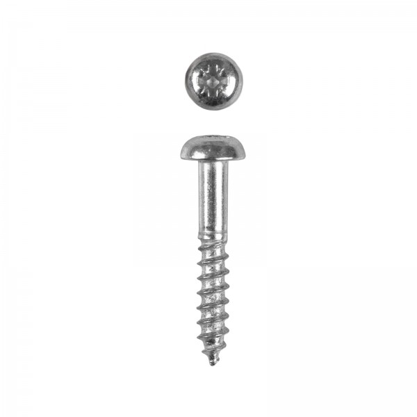 Phillips screws, galvanised 3.0 x 20 mm - 100 pieces
