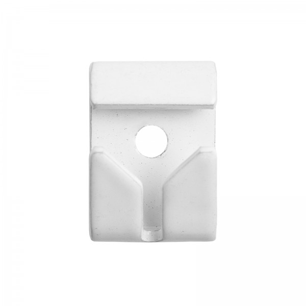 Plug-in Hook for Picture Rails - white