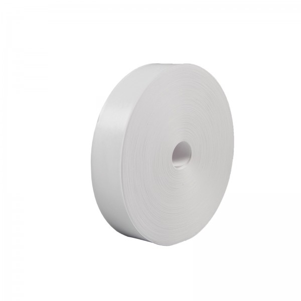 Wet adhesive tapes, white, 200m rolls
