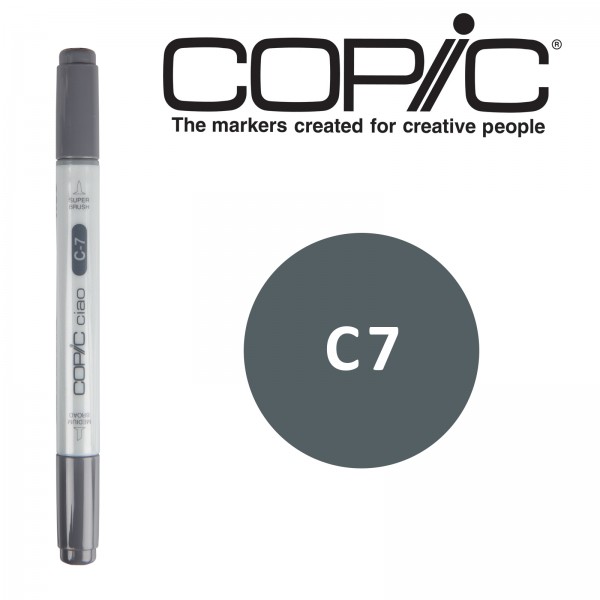 Copic ciao Retuschierstift - C7 - Cool Gray No. 7