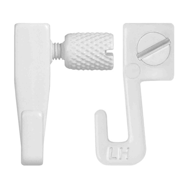 Picture Hook Mini with long screw - white