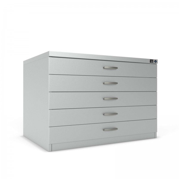 Plan Chest 7101 DIN A1 - 5 Drawers double height