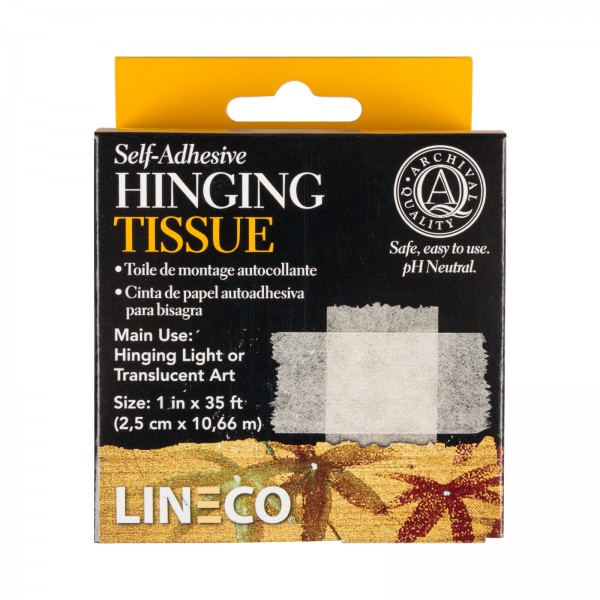 Lineco Hinging Tissue - Hinging Paper, transparent