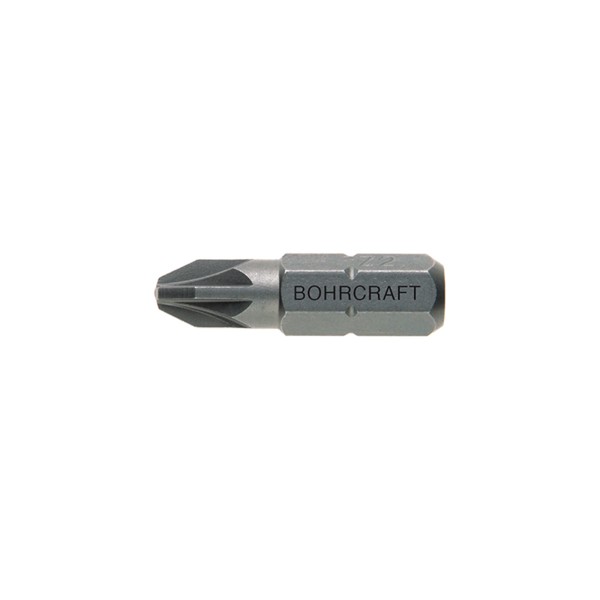 Schrauber-Bit 25mm 1/4" Pozidriv PZ 2 Bohrcraft