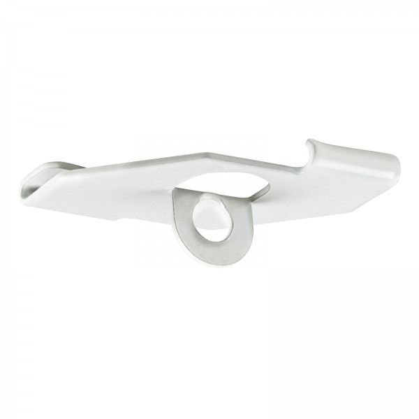 Twist-on Clip for suspended ceilings
