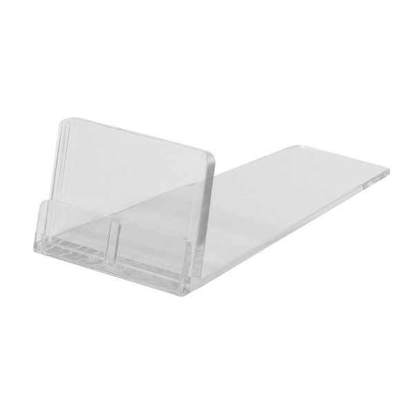 Price holder / sign holder made of acrylic glass for aluminium frame