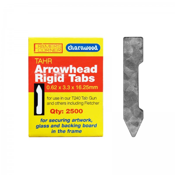 Rigid Tabs 16,25mm for ARROW – 2,500 pieces